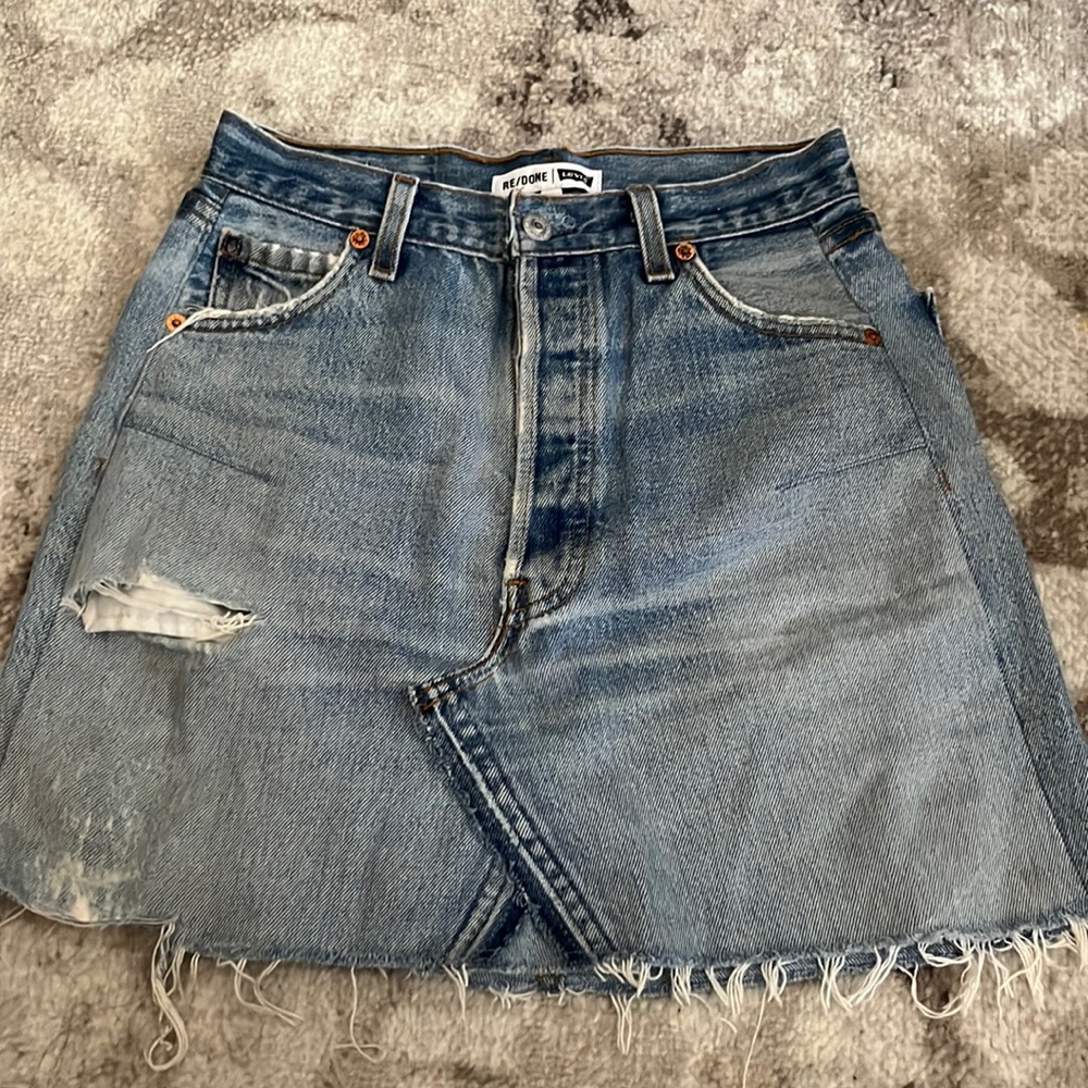 Levi’s Mini Jean Skirt